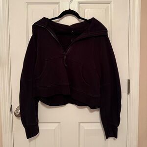 Women’s Lululemon Cropped Scuba Quarter Zip
